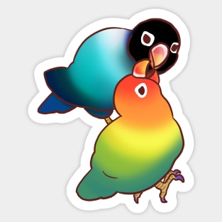 LOVEBIRDS T-SHIRTS Sticker